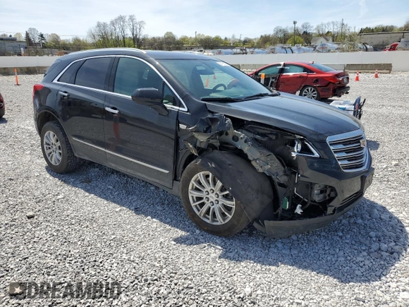 2017 Cadillac XT5 FWD with VIN 1GYKNARS2HZ131243, listed as a Copart auction lot 54189395 with 134,324 mi miles and Salvage Title. Bid and sale history available at DreamBid. Image 4.