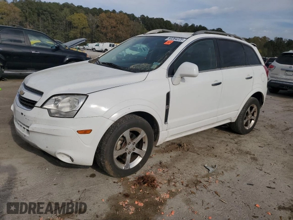 2013 Chevrolet Captiva Sport LT with VIN 3GNFL3EK7DS518710, listed as a Copart auction lot 50264225 with 164,122 mi miles and Salvage Title. Bid and sale history available at carsss.com. Image 1.