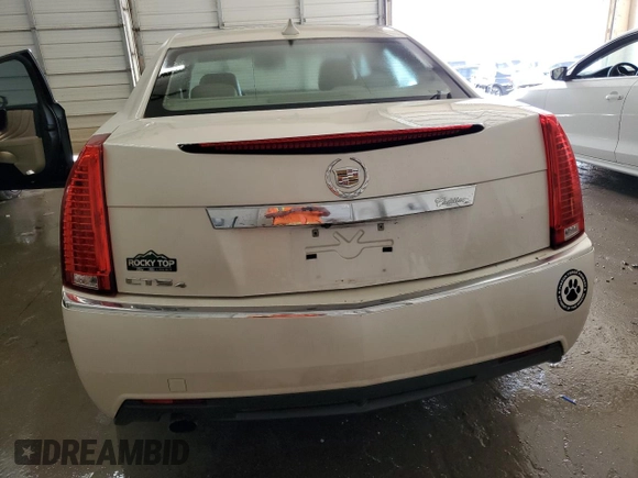 2012 Cadillac CTS Luxury with VIN 1G6DG5E57C0125969, listed as a Copart auction lot 49002865 with 105,800 mi miles and Salvage Title. Bid and sale history available at DreamBid. Image 6.