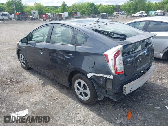 2014 Toyota Prius Four z VIN JTDKN3DUXE1816059, wystawiony jako IAAI lot #42268497 z przebiegiem 78 825 mil mil oraz . Historia ofert i sprzedaży dostępna na DreamBid. Obrazek 3.
