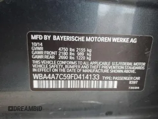 2015 BMW 4 Series 428i xDrive с VIN WBA4A7C59FD414133, выставлен на аукционе Copart как лот 48684955 с пробегом 116 997 миль миль и Списание • Salvage title. История ставок и продаж доступна на DreamBid. Изображение 12.