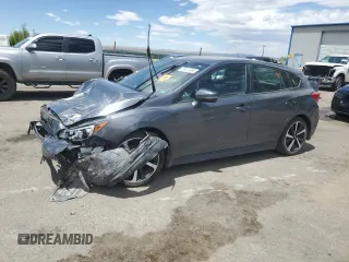 2020 Subaru Impreza Special Sports with VIN 4S3GTAL62L3728031, listed as a Copart auction lot 56913695 with 77,936 mi miles and Non repairable. Bid and sale history available at DreamBid. Image 1.