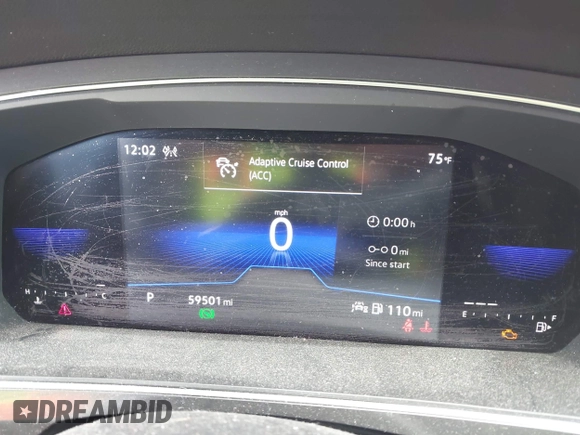 2022 Volkswagen Tiguan SE z VIN 3VV2B7AX9NM129948, wystawiony jako IAAI lot #42247719 z przebiegiem 59 501 mil mil oraz . Historia ofert i sprzedaży dostępna na DreamBid. Obrazek 7.