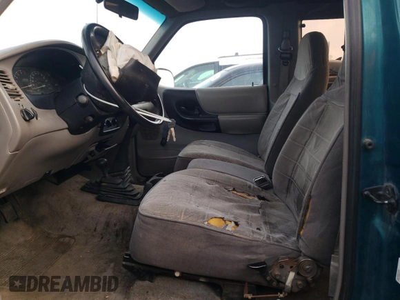 1995 Ford Ranger XLT with VIN 1FTDR15X0SPA35845, listed as a Copart auction lot 81983874 with 214,785 mi miles and Salvage Title. Bid and sale history available at DreamBid. Image 7.