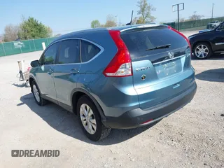 2013 Honda CR-V EX-L with VIN 5J6RM4H79DL034392, listed as a IAAI auction lot 42033537 with 162,011 mi miles. Bid and sale history available at carsss.com. Image 3.