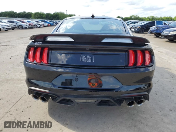 2021 Ford Mustang Mach 1 with VIN 1FA6P8R05M5552423, listed as a Copart auction lot 54317545 with 25,275 mi miles and Clean Title. Bid and sale history available at carsss.com. Image 6.