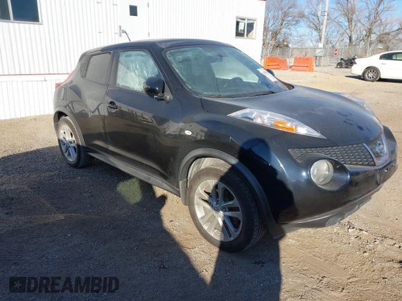 2013 Nissan Juke SV with VIN JN8AF5MV1DT215840, listed as a IAAI auction lot 41291261 with 151,086 mi miles and . Bid and sale history available at carsss.com. Image 1.
