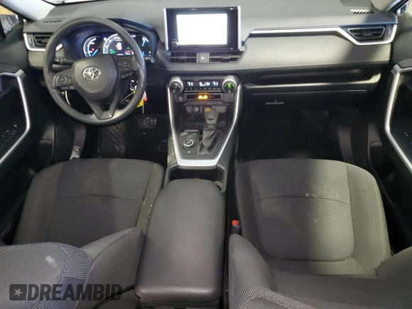 2023 Toyota RAV4 Hybrid LE with VIN JTMMWRFV1PD184987, listed as a Copart auction lot 44200585 with 39,434 mi miles and Salvage Title. Bid and sale history available at carsss.com. Image 8.