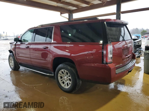 2019 GMC Yukon XL SLT with VIN 1GKS1GKCXKR380523, listed as a Copart auction lot 44725595 with 134,723 mi miles and Salvage Title. Bid and sale history available at carsss.com. Image 2.