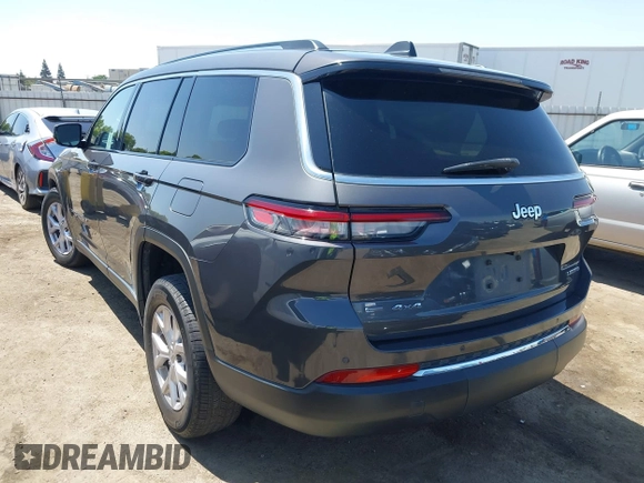 2021 Jeep Grand Cherokee Limited with VIN 1C4RJKBG1M8213315, listed as a IAAI auction lot 42582784 with 43,375 mi miles and . Bid and sale history available at DreamBid. Image 3.