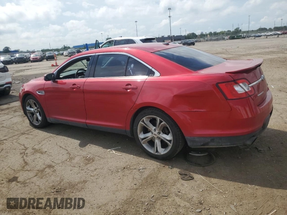 2012 Ford Taurus SHO with VIN 1FAHP2KT5CG114336, listed as a Copart auction lot 64862125 with 125,016 mi miles and Clean title. Bid and sale history available at DreamBid. Image 2.