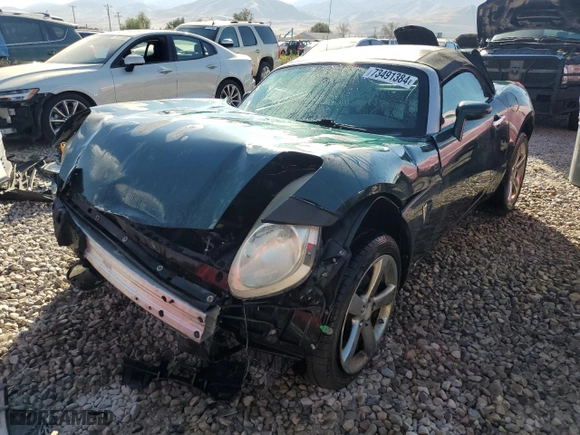 2008 Pontiac Solstice with VIN 1G2MB35B98Y100610, listed as a Copart auction lot 73491384 with NaN miles and Salvage Title. Bid and sale history available at carsss.com. Image 1.