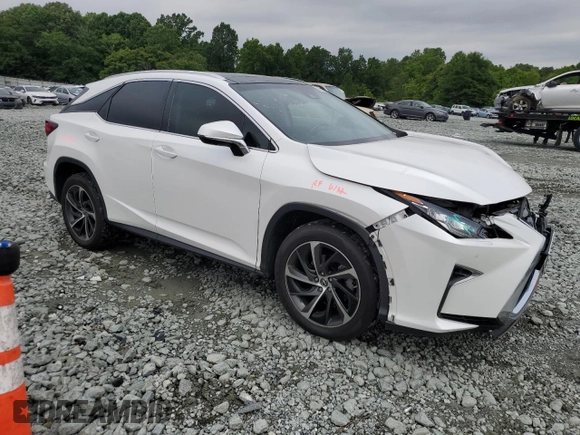 2019 Lexus RX 350 z VIN 2T2ZZMCA5KC126223, wystawiony jako Copart lot #58490045 z przebiegiem 78 134 mil mil oraz Szkoda całkowita • Salvage title. Historia ofert i sprzedaży dostępna na DreamBid. Obrazek 4.