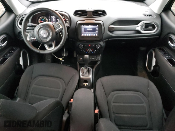 2020 Jeep Renegade Latitude with VIN ZACNJBBBXLPL21214, listed as a Copart auction lot 41685825 with 80,100 mi miles and Salvage Title. Bid and sale history available at carsss.com. Image 8.