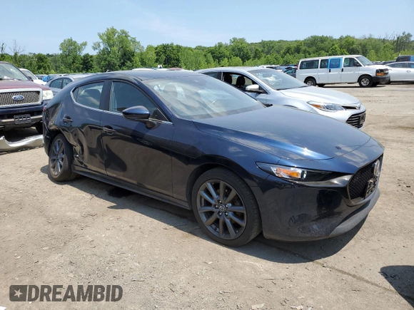 2021 Mazda Mazda3 Hatchback Preferred with VIN JM1BPBLL7M1344348, listed as a Copart auction lot 62594054 with 37,501 mi miles and Salvage Title. Bid and sale history available at carsss.com. Image 4.