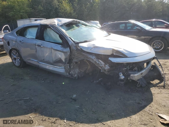 2018 Chevrolet Impala Premier with VIN 2G1125S38J9147167, listed as a Copart auction lot 87272204 with 0 mi miles and Non Repairable. Bid and sale history available at carsss.com. Image 4.