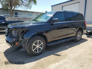 2021 Ford Expedition XL with VIN 1FMJU1GTXMEA18203, listed as a Copart auction lot 60987495 with 72,886 mi miles and Salvage title. Bid and sale history available at DreamBid. Image 1.