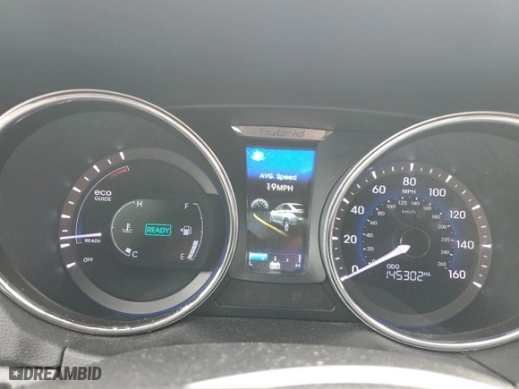 2014 Hyundai Sonata Hybrid Limited with VIN KMHEC4A47EA103256, listed as a Copart auction lot 84177354 with 145,302 mi miles and Salvage Title. Bid and sale history available at carsss.com. Image 9.