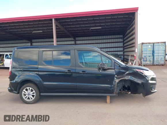 2021 Ford Transit Connect XLT with VIN NM0GS9F27M1500434, listed as a IAAI auction lot 39234991 with 25,883 mi miles and . Bid and sale history available at DreamBid. Image 14.