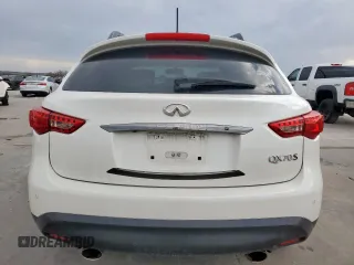 2017 Infiniti QX70 z VIN JN8CS1MU2HM143356, wystawiony jako Copart lot #48197395 z przebiegiem 128 576 mil mil oraz Szkoda całkowita • Salvage title. Historia ofert i sprzedaży dostępna na DreamBid. Obrazek 6.