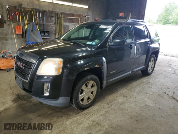 2012 GMC Terrain SLT-1 with VIN 2GKALUEK1C6276135, listed as a Copart auction lot 61547295 with 160,845 mi miles and Salvage title. Bid and sale history available at DreamBid. Image 1.