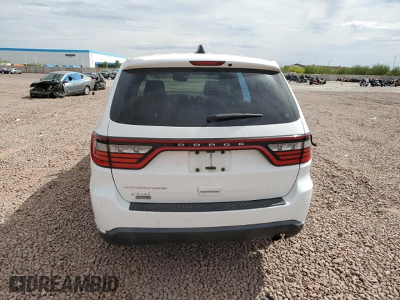 2019 Dodge Durango SXT Plus with VIN 1C4RDHAG1KC798953, listed as a Copart auction lot 50989455 with 109,634 mi miles and Salvage title. Bid and sale history available at DreamBid. Image 6.