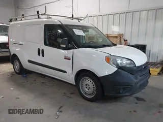 2018 Ram ProMaster City Cargo Tradesman with VIN ZFBERFAB8J6L29609, listed as a IAAI auction lot 42228799 with 100,560 mi miles and . Bid and sale history available at DreamBid. Image 1.