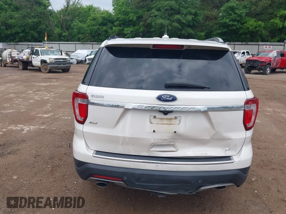 2018 Ford Explorer XLT with VIN 1FM5K7D82JGA54896, listed as a IAAI auction lot 42105397 with Not provided miles and . Bid and sale history available at DreamBid. Image 17.