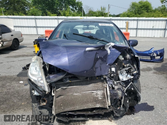 2009 Honda Fit Sport z VIN JHMGE88489S023368, wystawiony jako Copart lot #59741195 z przebiegiem 153 384 mil mil oraz Szkoda całkowita • Salvage title. Historia ofert i sprzedaży dostępna na DreamBid. Obrazek 5.