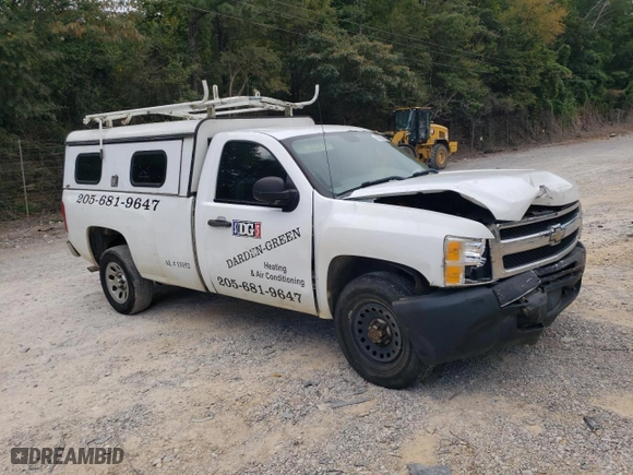 2011 Chevrolet Silverado 1500 Work Truck with VIN 1GCNCPEX1BZ466658, listed as a Copart auction lot 43174355 with 316,473 mi miles and Salvage Title. Bid and sale history available at carsss.com. Image 4.