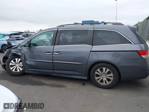 2017 Honda Odyssey EX-L with VIN 5FNRL5H66HB010100, listed as a IAAI auction lot 42088394 with Not Provided miles and . Bid and sale history available at DreamBid. Image 14.