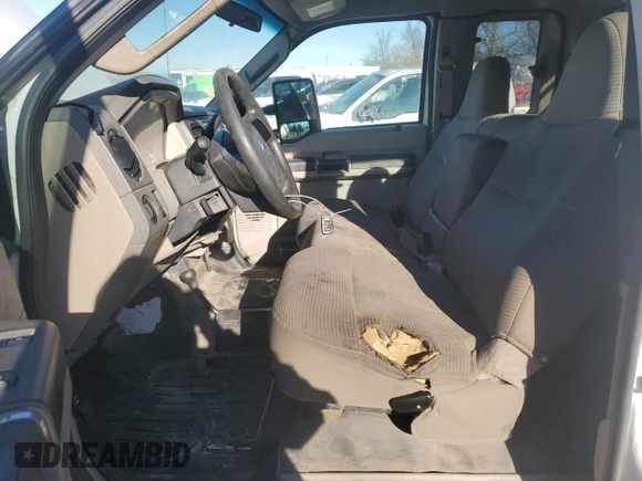 2008 Ford Super Duty F-250 SRW XL with VIN 1FTSX21Y68ED99497, listed as a Copart auction lot 46416795 with 0 mi miles and Salvage Title. Bid and sale history available at carsss.com. Image 7.