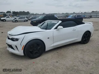 2018 Chevrolet Camaro 1LT with VIN 1G1FB3DSXJ0132193, listed as a Copart auction lot 46073425 with 101,424 mi miles and Salvage Title. Bid and sale history available at carsss.com. Image 1.