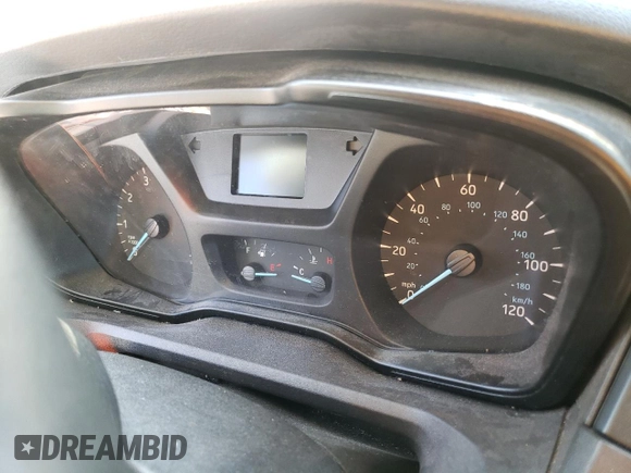 2019 Ford Transit with VIN 1FDBW3XG7KKA51560, listed as a Copart auction lot 76454914 with Not Provided miles and Salvage Title. Bid and sale history available at DreamBid. Image 9.