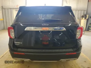 2023 Ford Explorer XLT with VIN 1FMSK7DH5PGA99911, listed as a Copart auction lot 51070835 with 45,698 mi miles and Salvage Title. Bid and sale history available at carsss.com. Image 6.