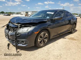 2016 Honda Civic EX-T z VIN 19XFC1F34GE001744, wystawiony jako Copart lot #56525295 z przebiegiem 70 915 mil mil oraz Szkoda całkowita • Salvage title. Historia ofert i sprzedaży dostępna na DreamBid. Obrazek 1.