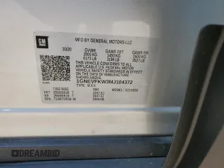 2021 Chevrolet Traverse LS with VIN 1GNEVFKW3MJ104372, listed as a Copart auction lot 49183435 with 51,853 mi miles and Salvage Title. Bid and sale history available at carsss.com. Image 13.