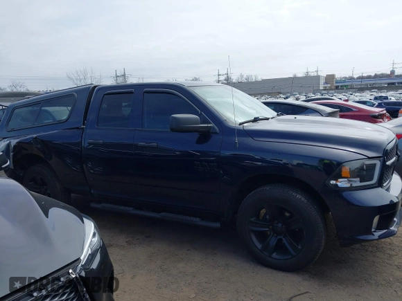 2018 Ram 1500 Express with VIN 1C6RR7FG4JS269271, listed as a IAAI auction lot 41763984 with 47,447 mi miles. Bid and sale history available at carsss.com. Image 13.
