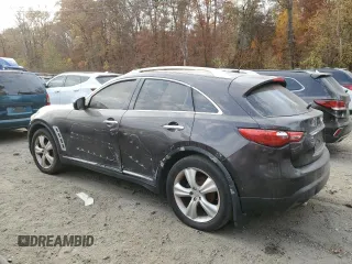 2010 Infiniti FX35 with VIN JN8AS1MU4AM801918, listed as a Copart auction lot 78848484 with 183,846 mi miles and Salvage Title. Bid and sale history available at carsss.com. Image 2.
