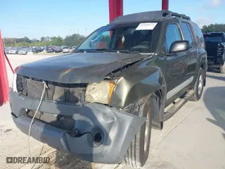 2005 Nissan Xterra S with VIN 5N1AN08U35C601658, listed as a IAAI auction lot 41164175 with 238,615 mi miles. Bid and sale history available at carsss.com. Image 2.