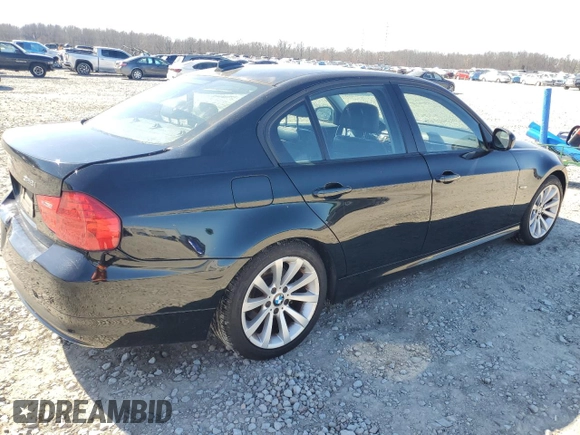 2011 BMW 3 Series 328i with VIN WBAPH7G54BNN07181, listed as a Copart auction lot 46113175 with 122,915 mi miles and Salvage Title. Bid and sale history available at carsss.com. Image 3.