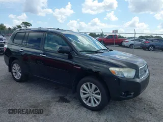 2008 Toyota Highlander Hybrid Limited with VIN JTEEW44A882016425, listed as a IAAI auction lot 40529959 with 89,055 mi miles. Bid and sale history available at carsss.com. Image 1.