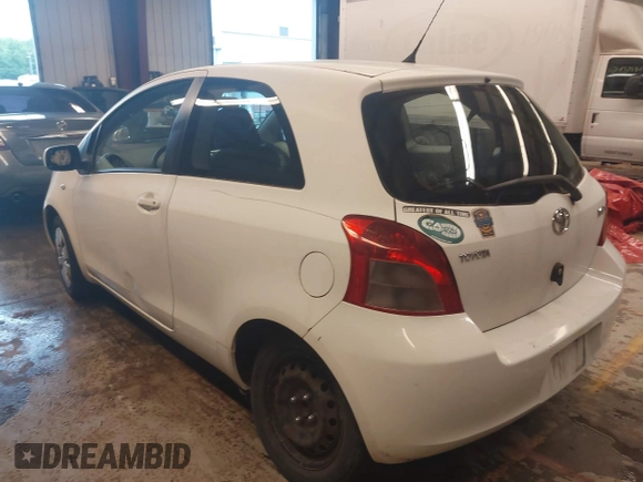 2007 Toyota Yaris with VIN JTDJT923375125479, listed as a IAAI auction lot 42531612 with 132,654 mi miles and . Bid and sale history available at DreamBid. Image 3.