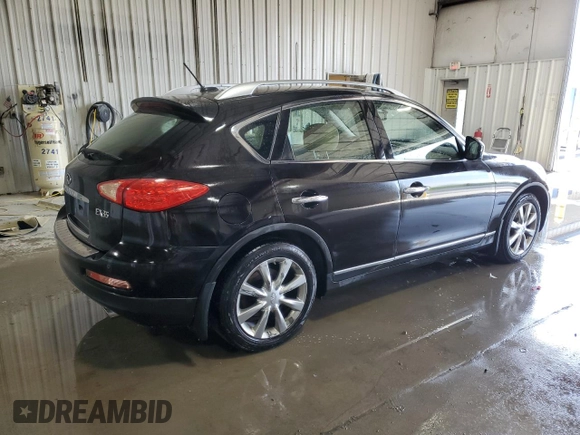 2012 Infiniti EX Journey z VIN JN1AJ0HRXCM451506, wystawiony jako Copart lot #58348595 z przebiegiem Nie podano mil oraz Szkoda całkowita • Salvage title. Historia ofert i sprzedaży dostępna na DreamBid. Obrazek 3.