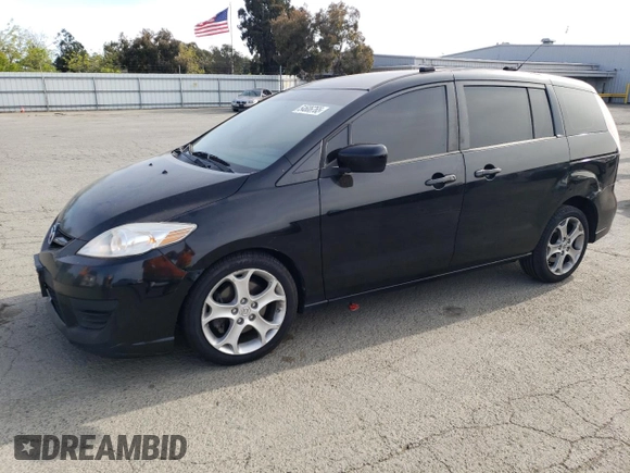 2010 Mazda 5 Sport with VIN JM1CR2WL0A0376490, listed as a Copart auction lot 54606765 with 196,773 mi miles and Clean Title. Bid and sale history available at carsss.com. Image 1.