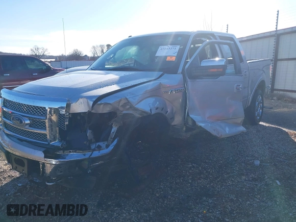 2011 Ford F-150 XL with VIN 1FTFW1EF2BFA45758, listed as a IAAI auction lot 41143271 with 200,665 mi miles. Bid and sale history available at carsss.com. Image 2.