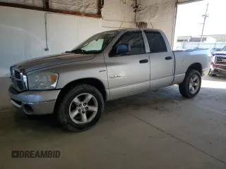 2008 Dodge 1500 SLT with VIN 1D7HA18218S514523, listed as a Copart auction lot 58053515 with 181,899 mi miles and Salvage title. Bid and sale history available at DreamBid. Image 1.