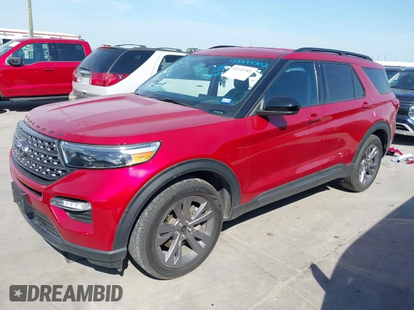 2023 Ford Explorer XLT с VIN 1FMSK7DH1PGA48292, выставлен на аукционе IAAI как лот 42245702 с пробегом 27 183 миль миль и . История ставок и продаж доступна на DreamBid. Изображение 2.