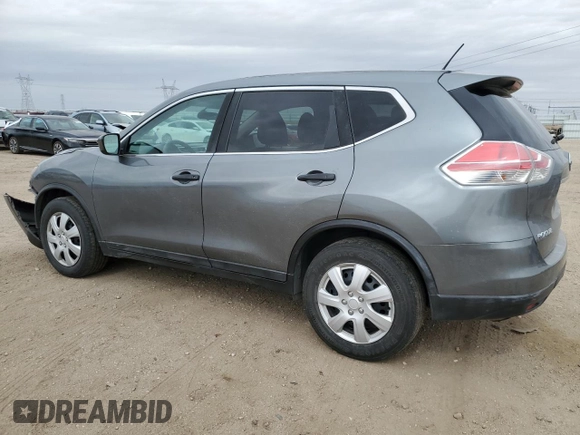 2016 Nissan Rogue S with VIN 5N1AT2MN7GC748066, listed as a Copart auction lot 47819205 with 184,848 mi miles and Salvage Title. Bid and sale history available at carsss.com. Image 2.