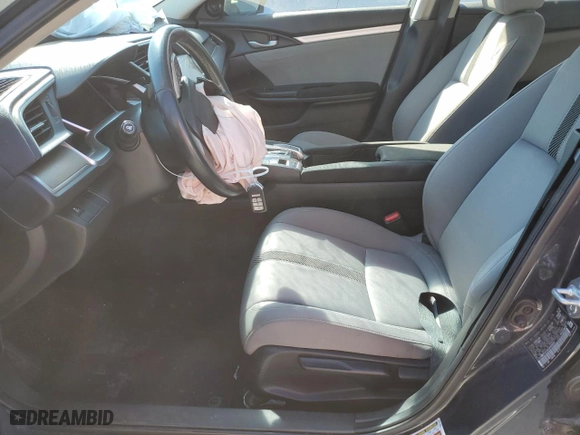2018 Honda Civic Sedan EX-T with VIN JHMFC1F36JX009687, listed as a Copart auction lot 49711665 with 156,465 mi miles and Salvage Title. Bid and sale history available at carsss.com. Image 7.